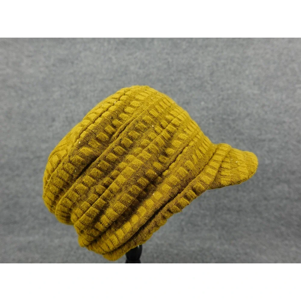 Studio Toms Twits Insolence Effecter Newsboy Hat Large‎ Mustard Yellow Excellent
